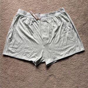 SKIMS Boyfriend Loose Boxers - light blue